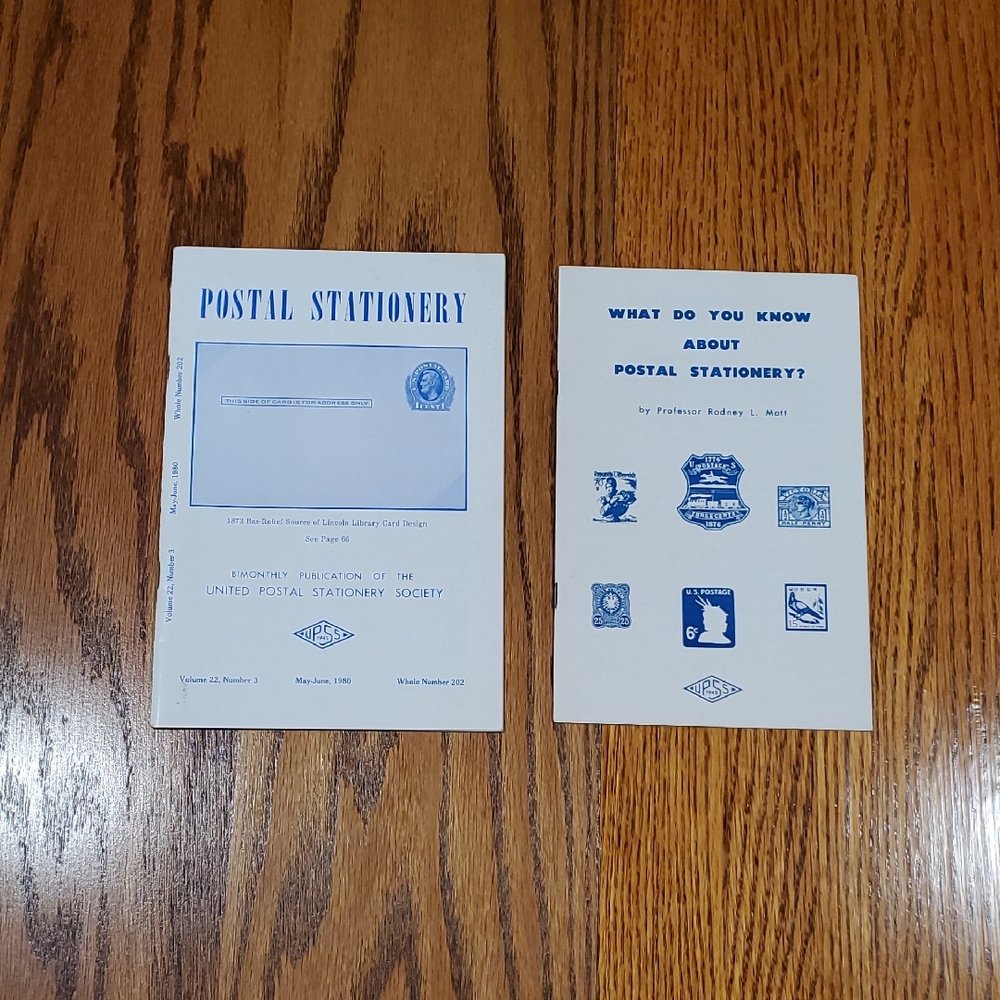 Postal Stationery Booklet Pair - Set of Two Volume 22